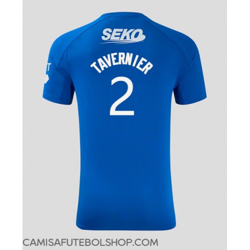 Camisa de time de futebol Rangers James Tavernier #2 Replicas 1º Equipamento 2024-25 Manga Curta